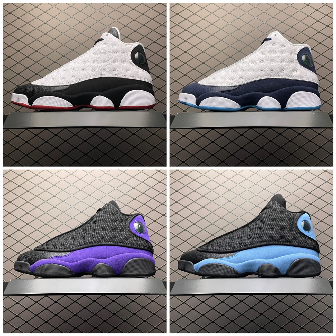 Replica Air Jordan Shoe Air Jordan 13 Black UNC AJ13