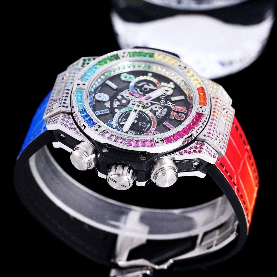 Replica Hublot 904l Stainless Steel Quartzl Watch 42MM