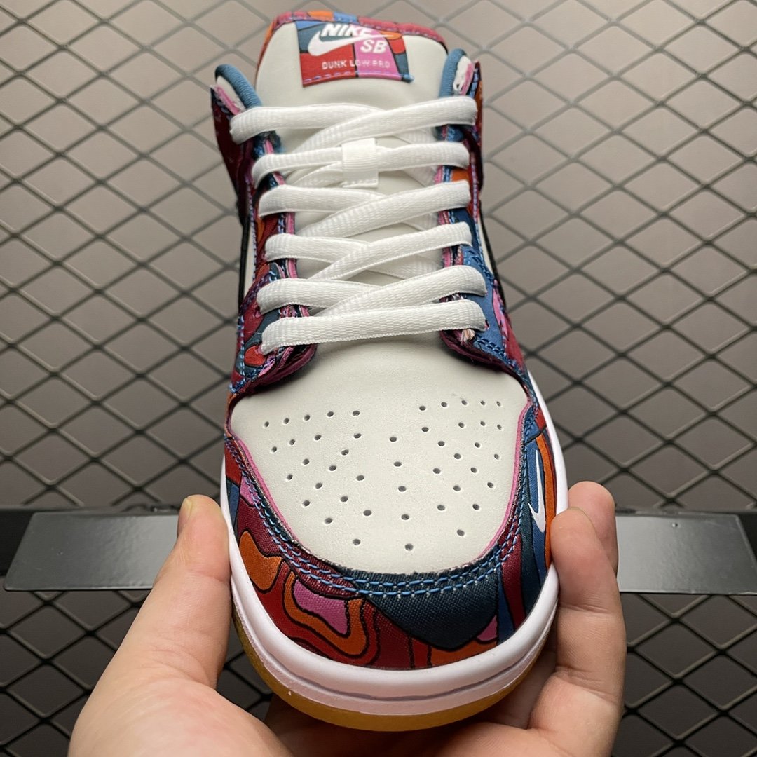 Replica Nike Dunk SB Shoe Parra x Nike SB Dunk Low Abstract Art DH7695-600 36-47.5