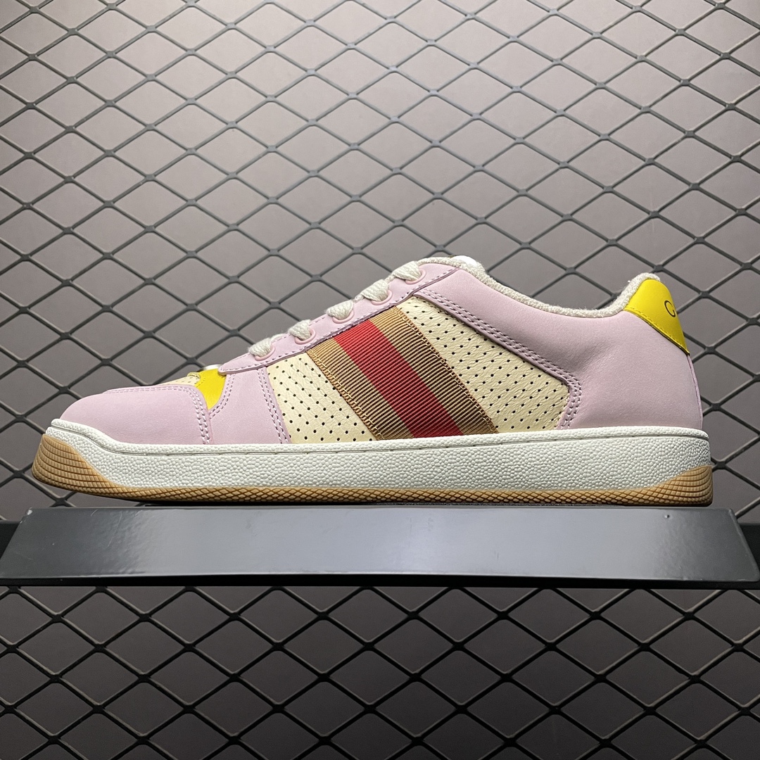 Replica GUCCI Shoe Gucci Screener GG SIZE 35-40 Pink