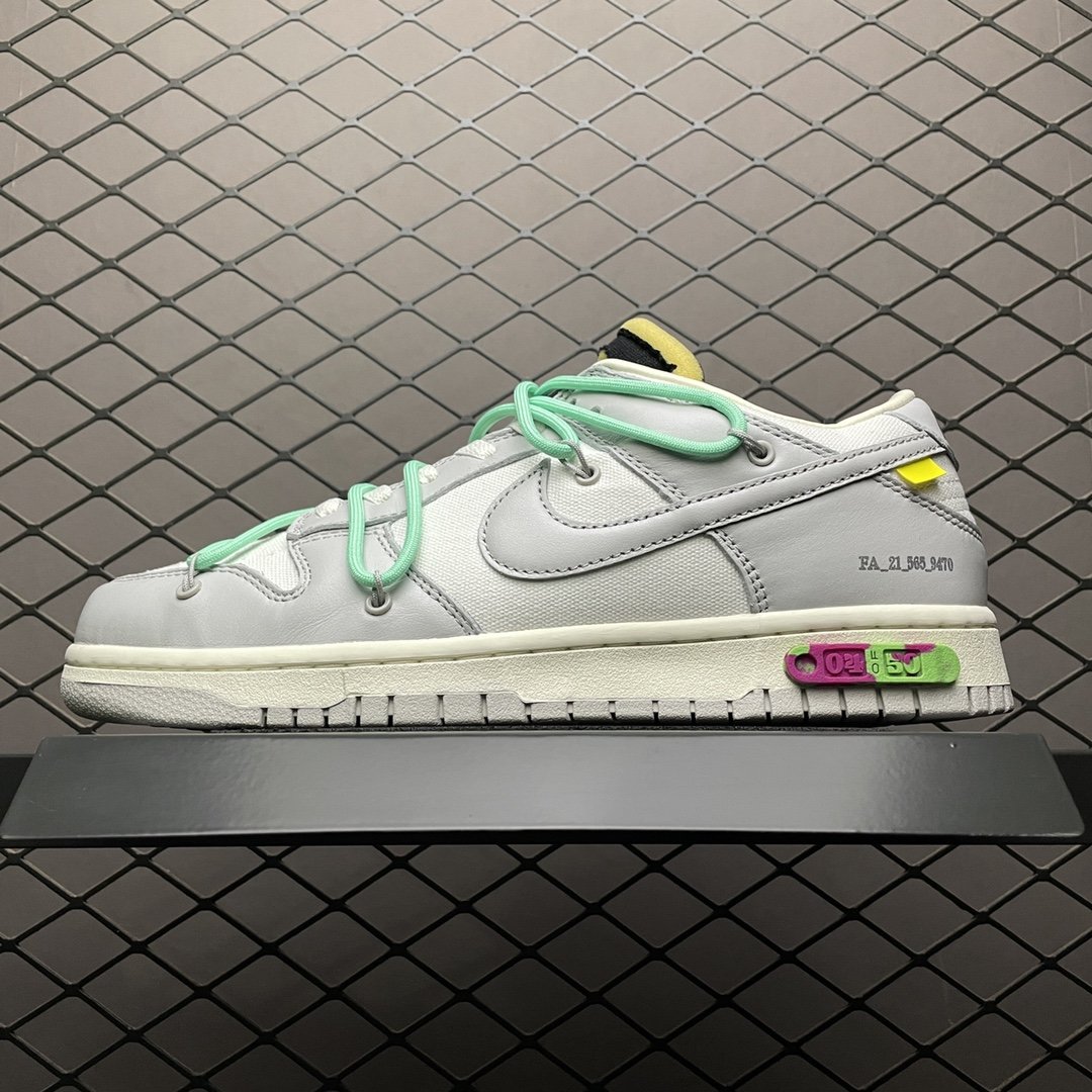 Replica OFF White Shoe Off-White x Nike SB Dunk OW THE 50DM1602-114 Size 36-47