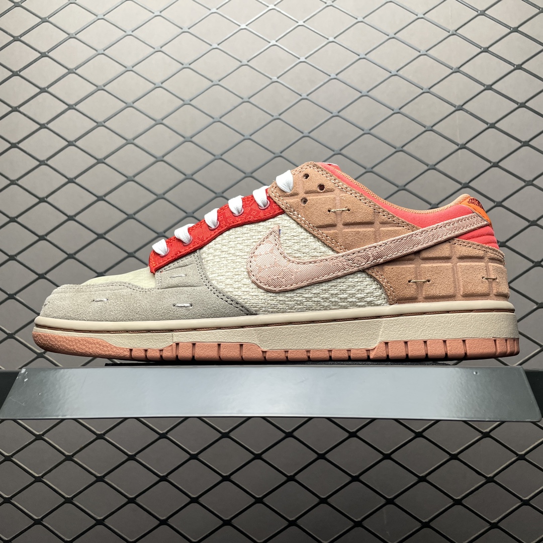 Replica Nike Dunk SB Shoe CLOT x Nike Dunk Low The What FN0316-999 Size 36-47.5
