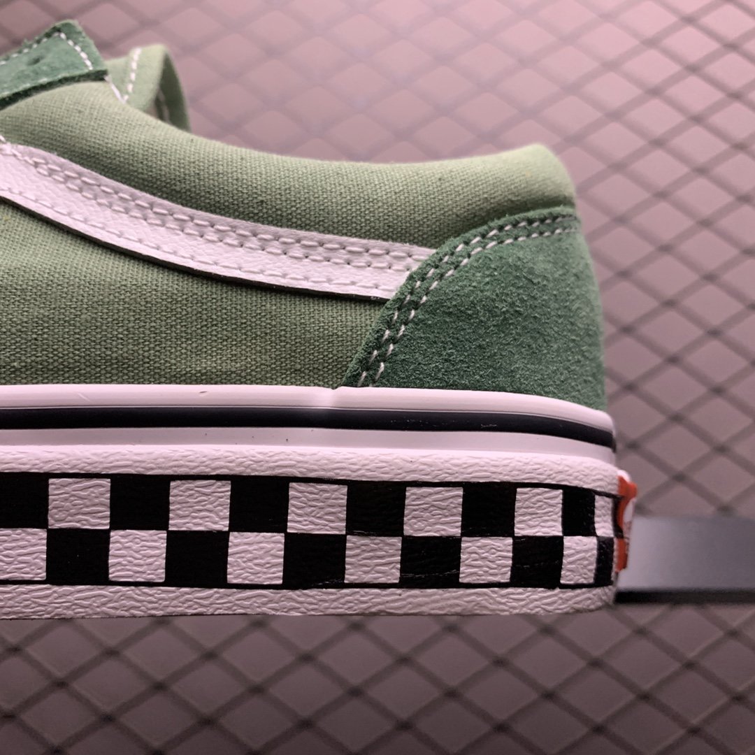 Replica Vans Shoe Vans Old Skool Green 35-44
