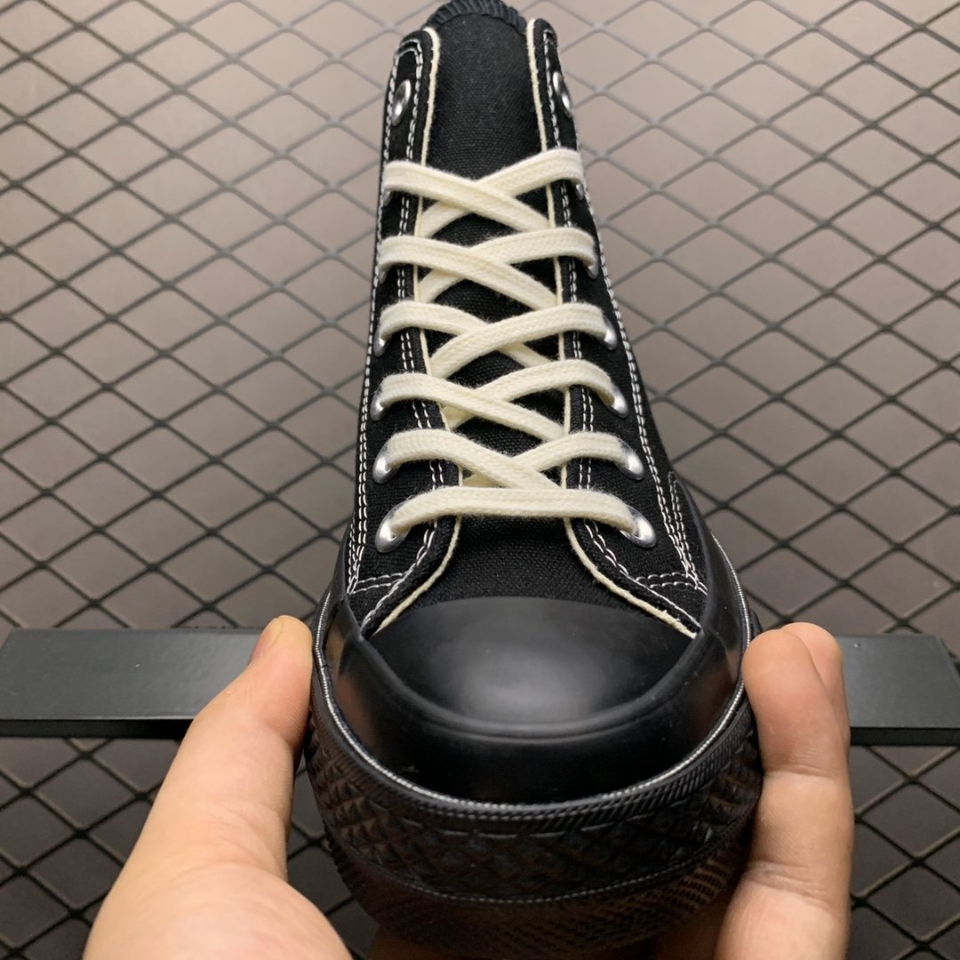 Replica Converse Shoe Converse x CDG ALL BLACK 35-44