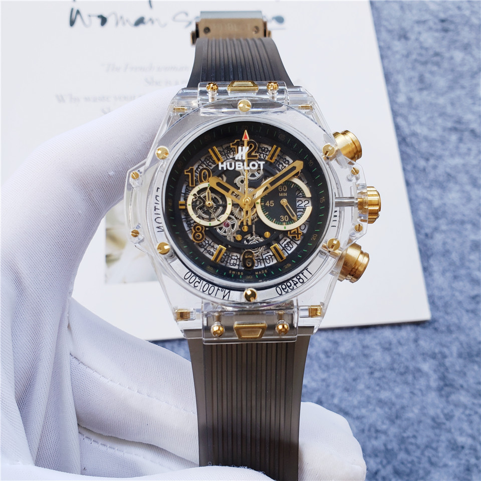 Replica Hublot 904l Stainless Steel Quartzl Watch 42MM