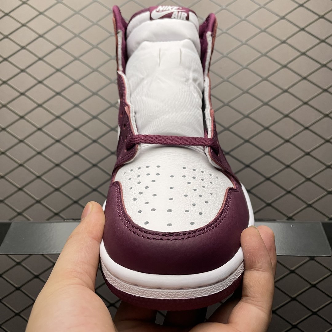 Replica Air Jordan Shoe Air Jordan 1 Bordeaux AJ1 555088-611 Size 40-47