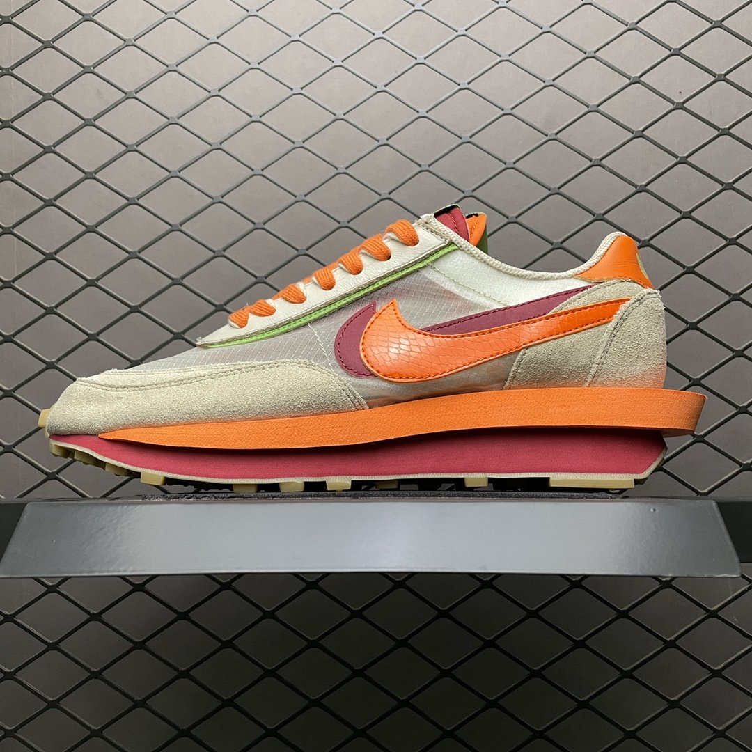 Replica Nike Shoe CLOT x Sacai x Nike LDV Waffle Daybreak DH1347-100 Size 36-46