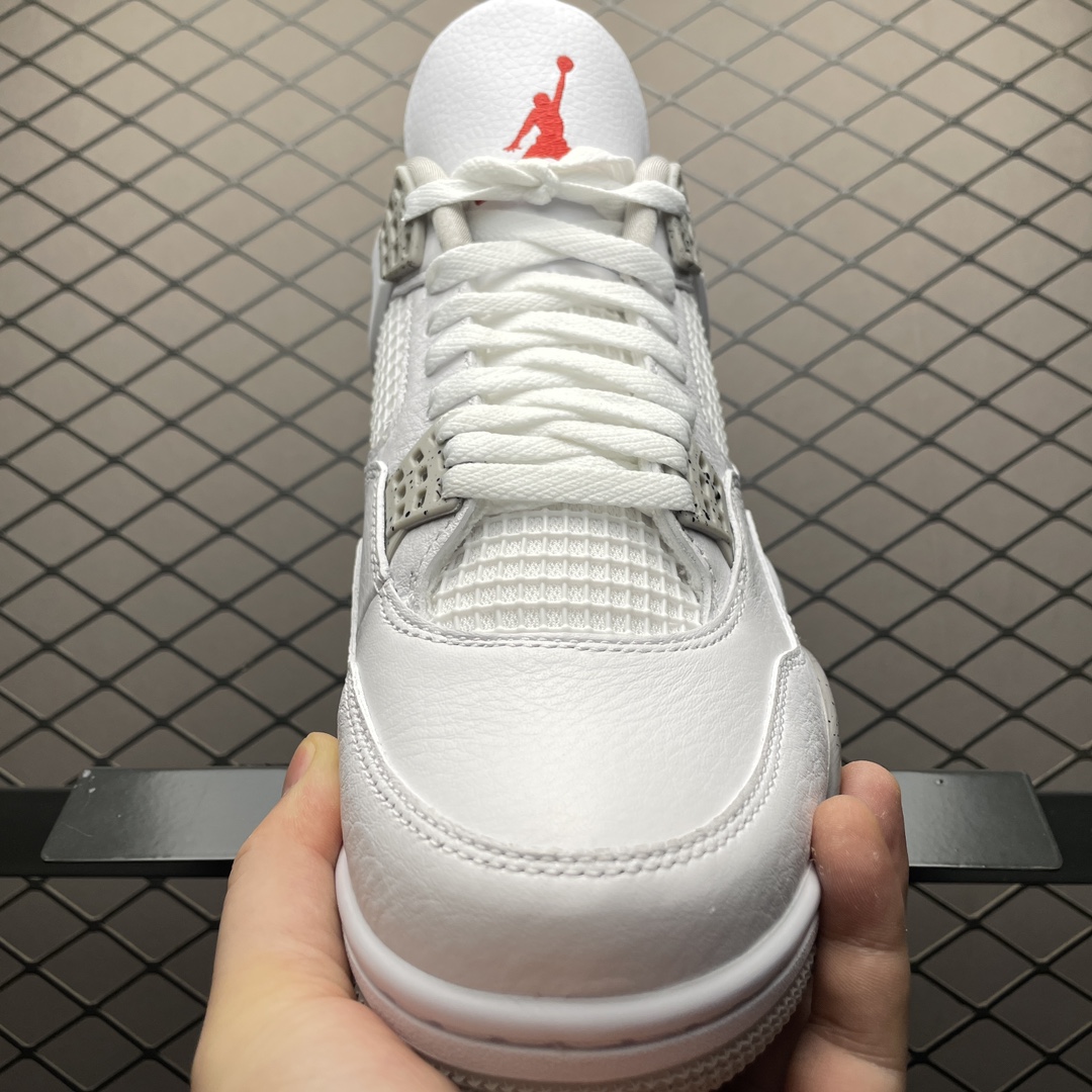 Replica Air Jordan Shoe Air Jordan 4 RetroTech White AJ4 CT8527-100 size 40-47.5