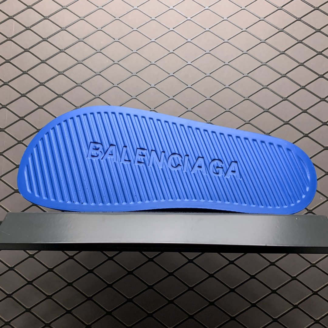 Replica Balenciaga Shoe Balenciaga Slippers Blue 35-45