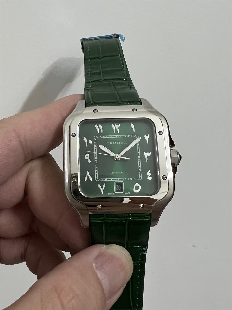 Replica Cartier Santos 904l Stainless Steel Automatic Mechanical Watch 38mm