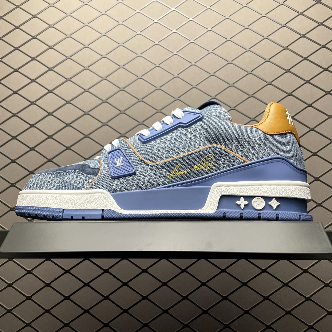 Replica Louis Vuitton Shoe Louis Vuitton LV Trainer  38-46 #60PJJH38