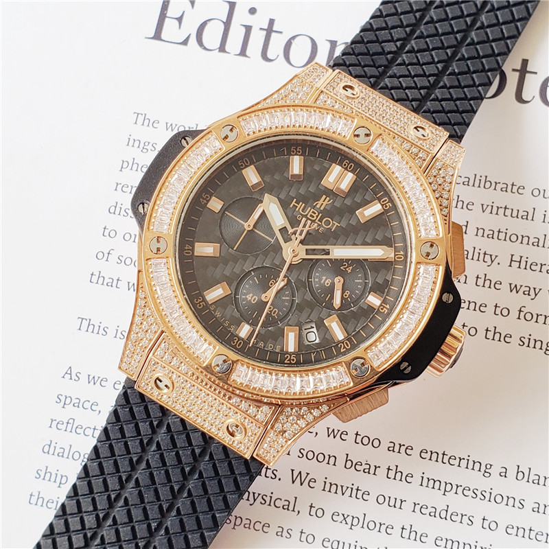 Replica Hublot 904l Stainless Steel Quartzl Watch 42MM