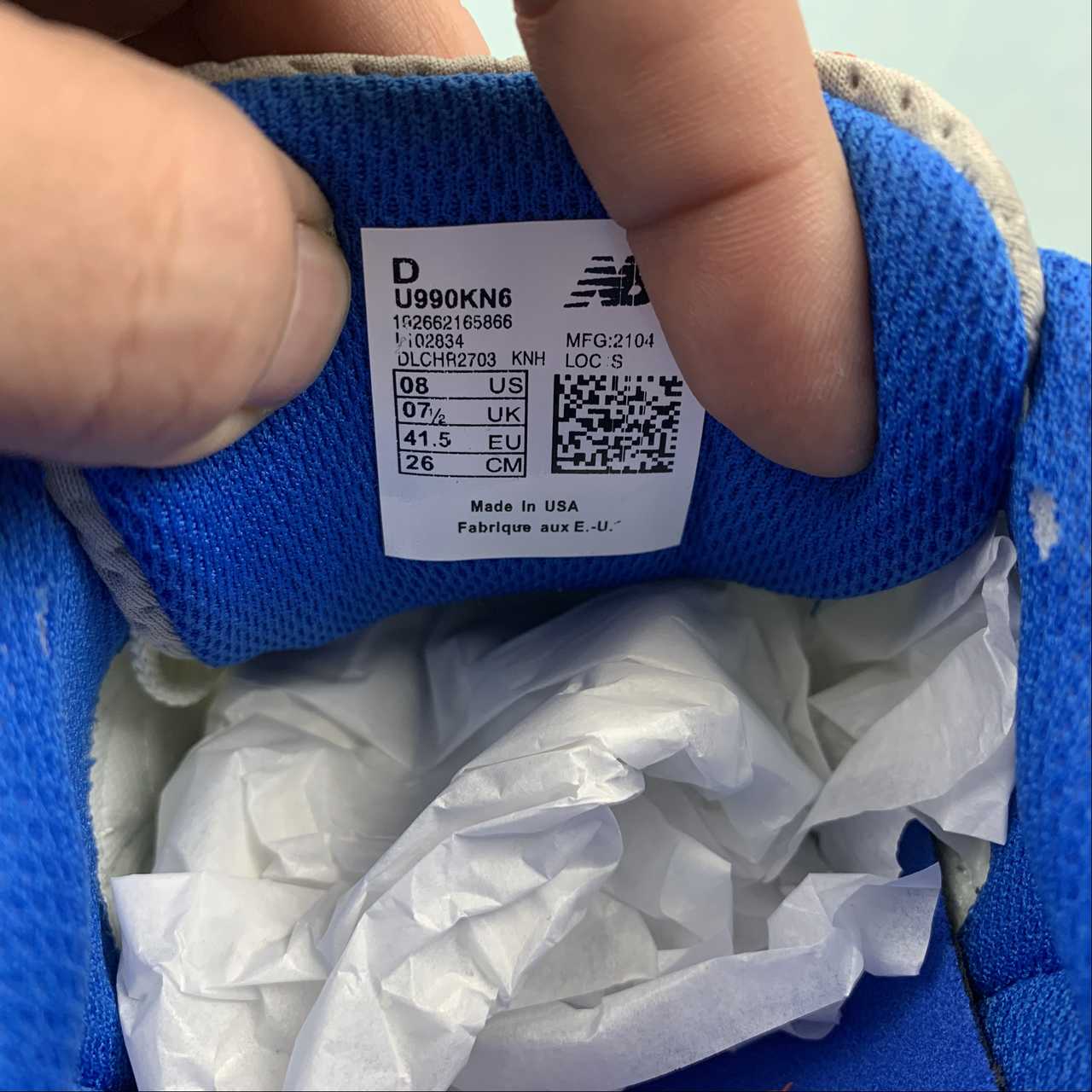 Replica New Balance Shoe New Balance NB990 U990KN6  36-45