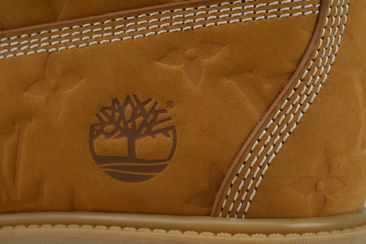 Replica LV Shoe 1AD7YN LV x Timberland 6-In Ankle Boot