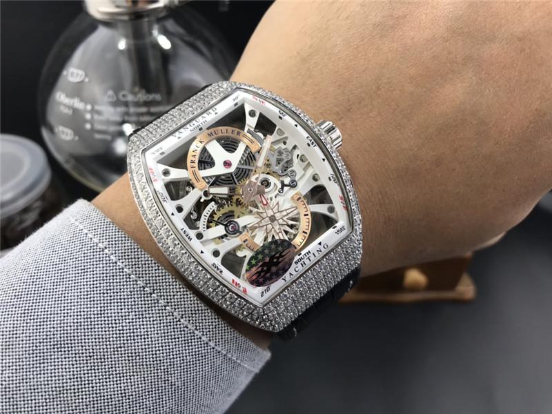 Replica Franck Muller 904l Stainless Steel Automatic Machine Watch 42MM