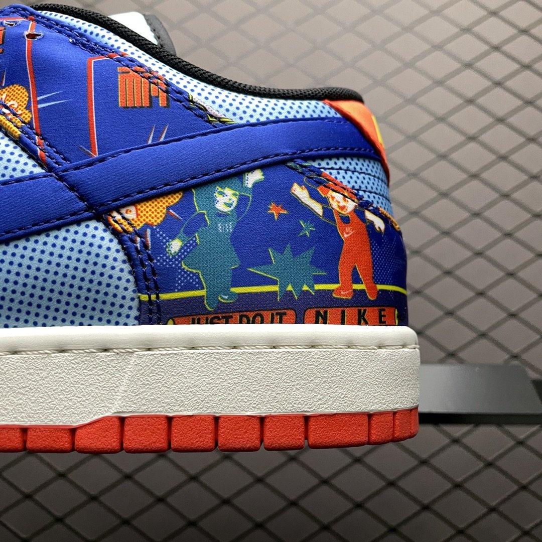 Replica Nike Dunk SB Shoe NIKE Dunk Low Firecracker CNYDH4966-446 36-47