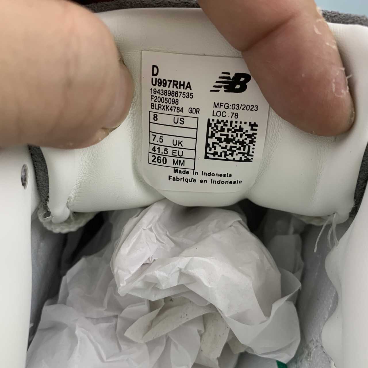 Replica New Balance Shoe New Balance NB997 U997RHA  36-45