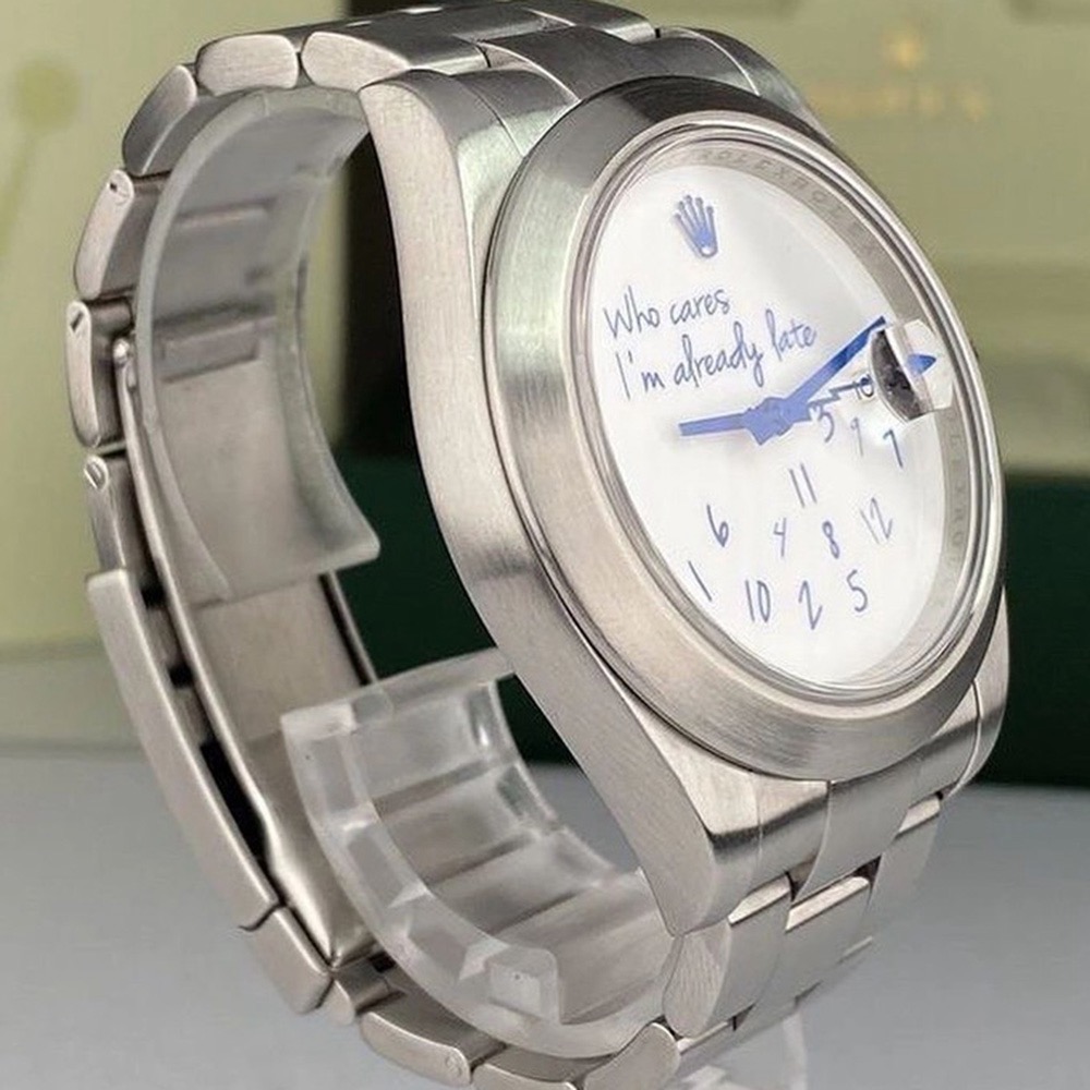 Replica Rolex Datejust 904l Stainless Steel Automatic Mechanical Watch 41mm