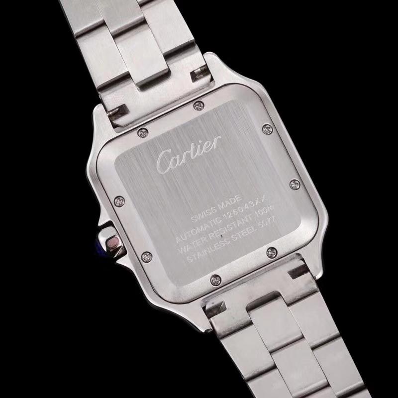 Replica Cartier Santos 904l Stainless Steel Quartz Watch 34mm 38mm