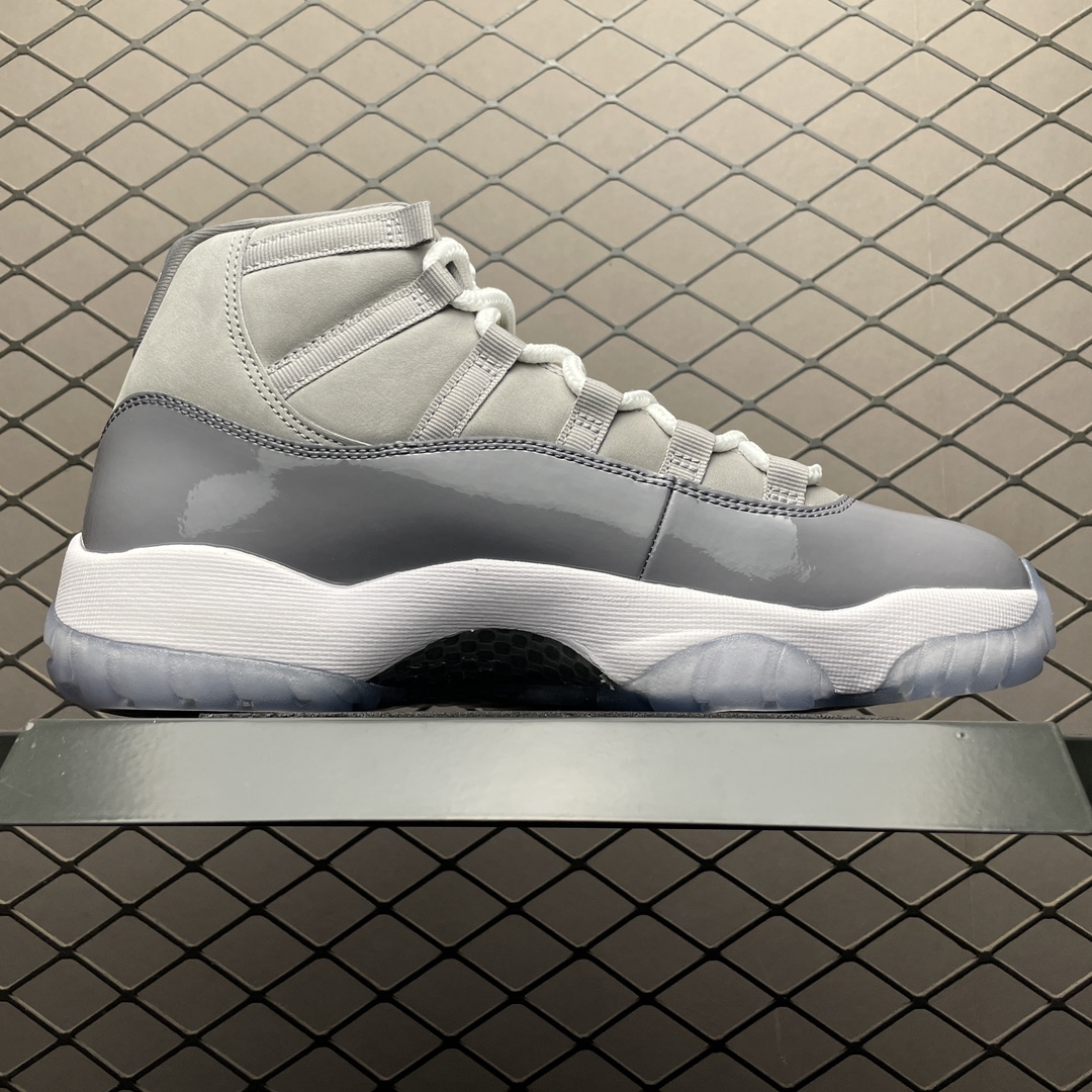 Replica Air Jordan Shoe Jordan 11 Retro Cool Grey AJ11 1  CT8012-005 Size 40-47