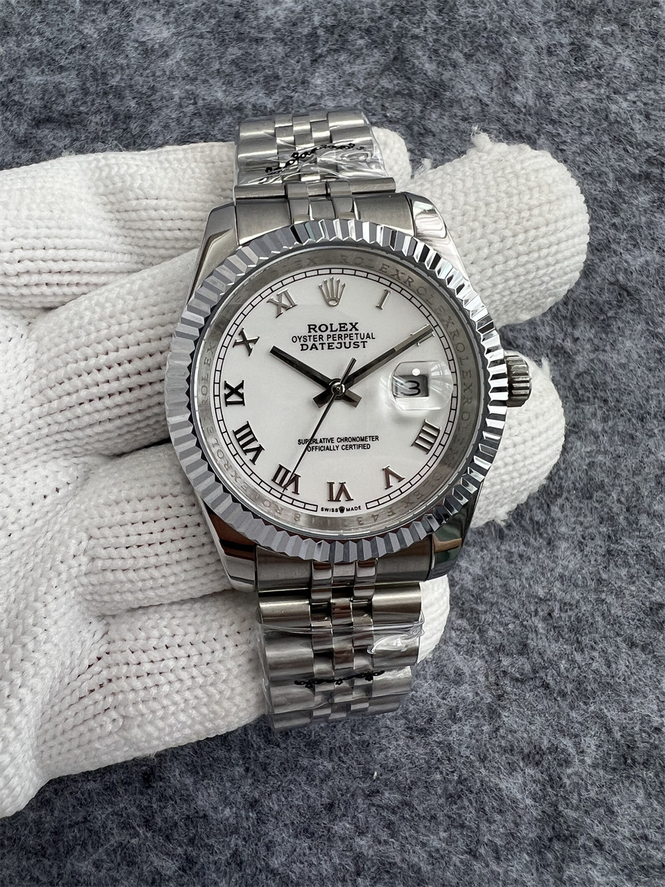 Replica Rolex Datejust 904l Stainless Steel Automatic Mechanical Watch 40mm