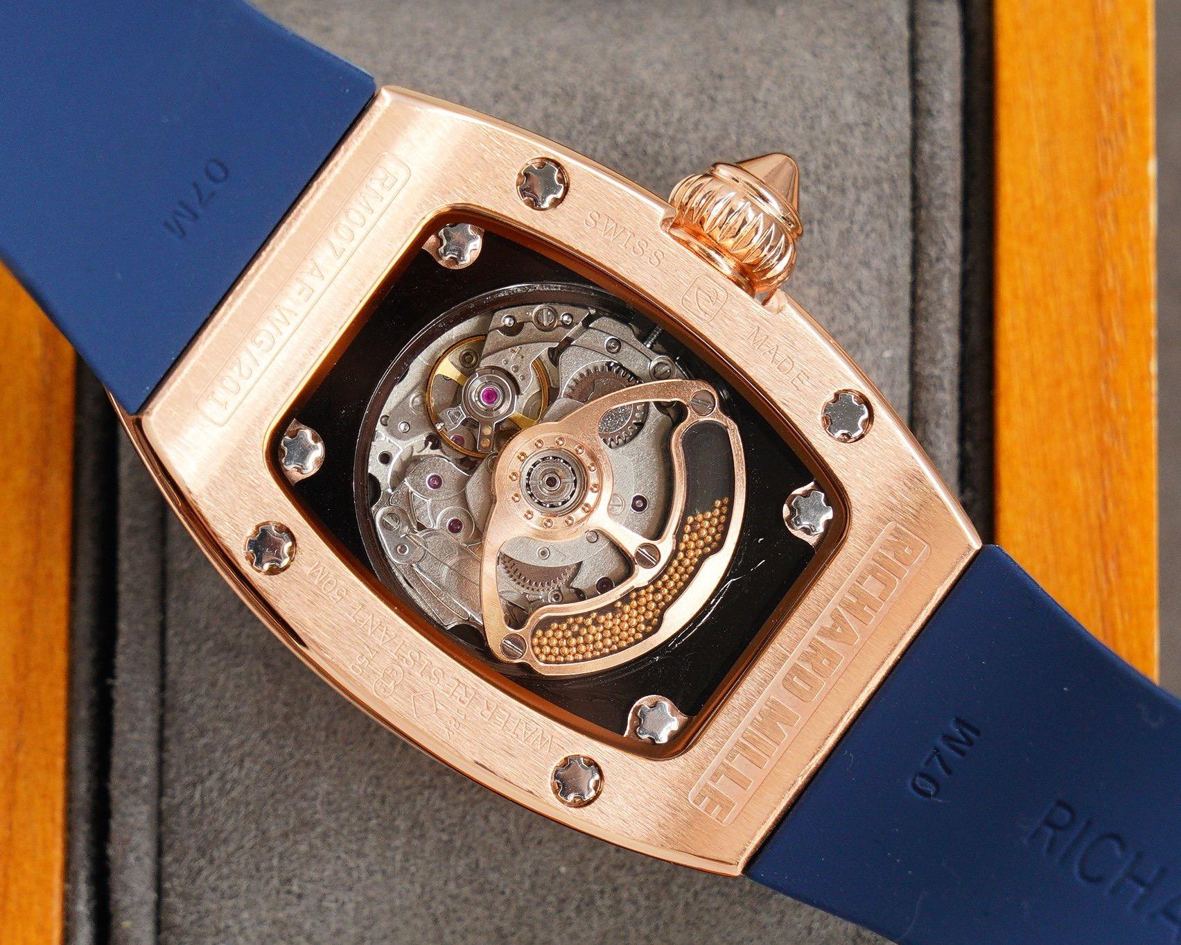 Replica Richard Mille 904l Stainless Steel Automatic Machine Watch 31MM