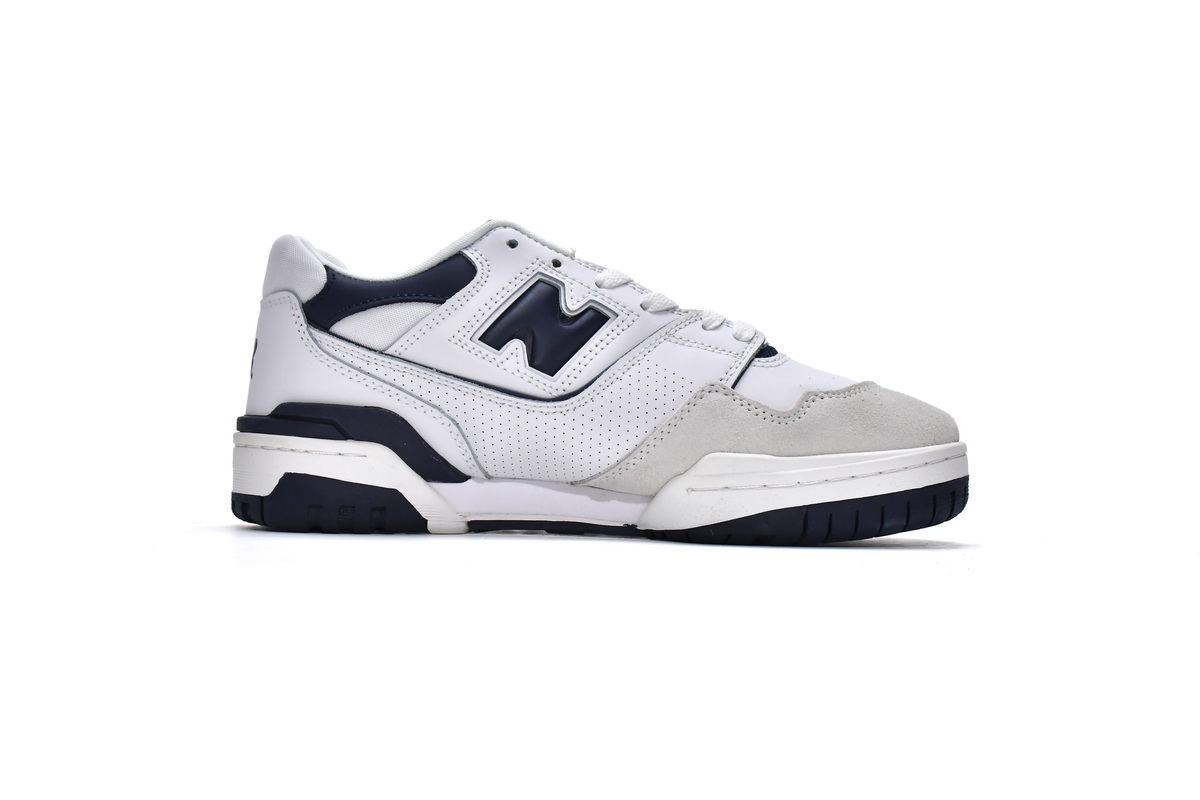Replica New Balance Shoe BB550WA1 New Balance 550 White Navy