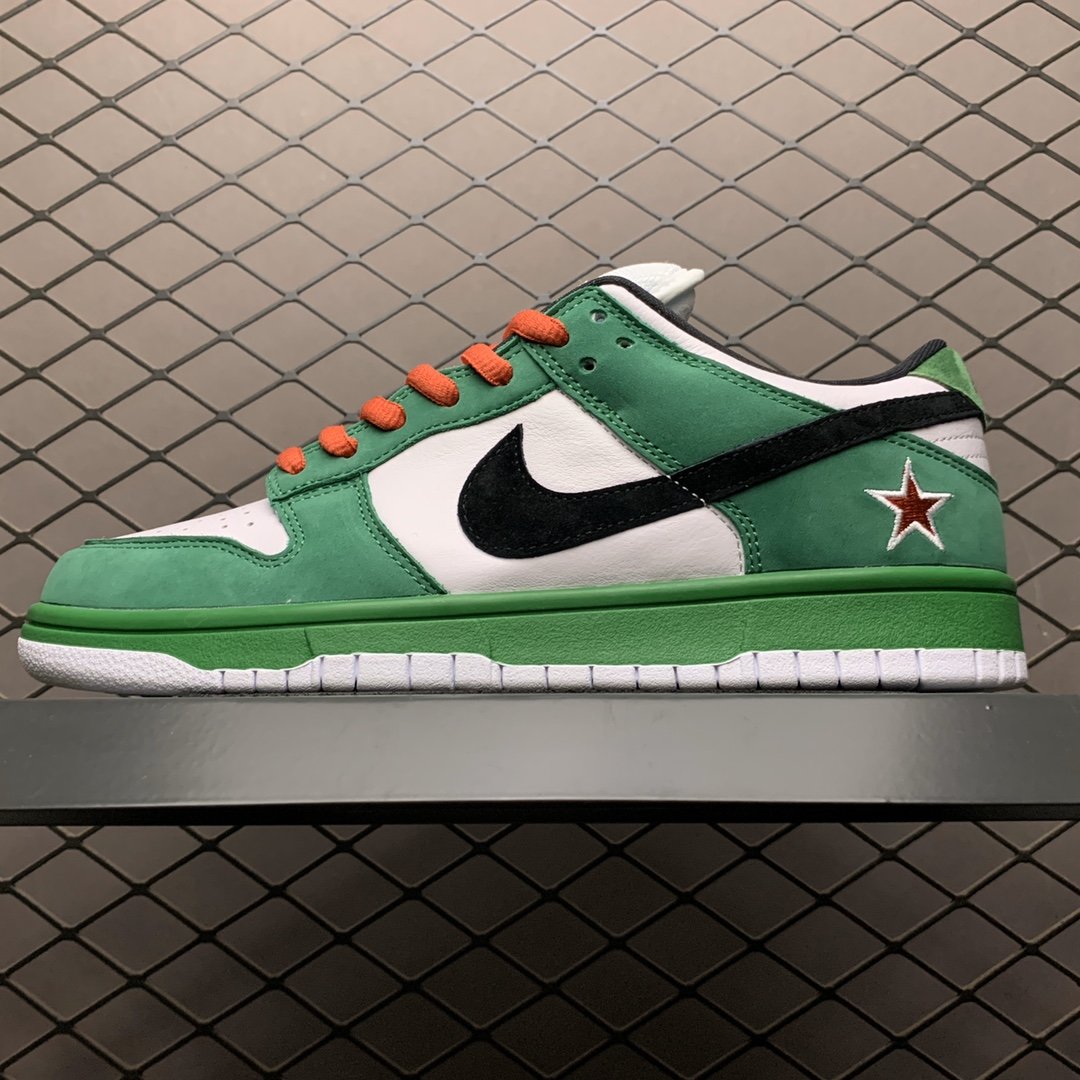Replica Nike Dunk SB Shoe Nike Dunk SB LoW Heineken 304292-30236-45