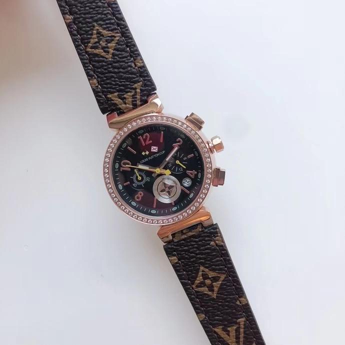 Replica LOUIS VUITTON LV 904l Stainless Steel Quartz Watch 33MM