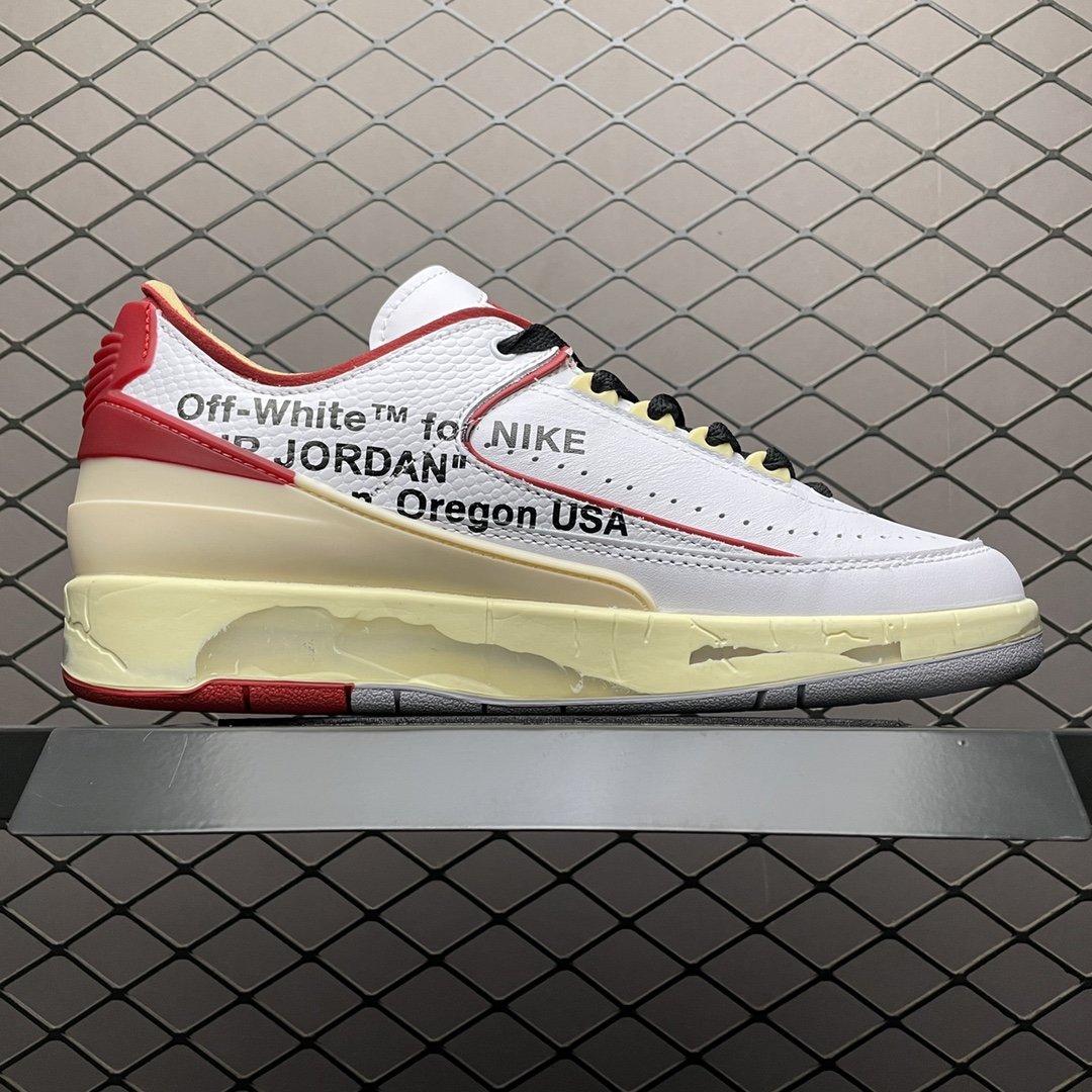 Replica OFF White Shoe Off-White x Air Jordan 2 LowDJ4375-10640-46