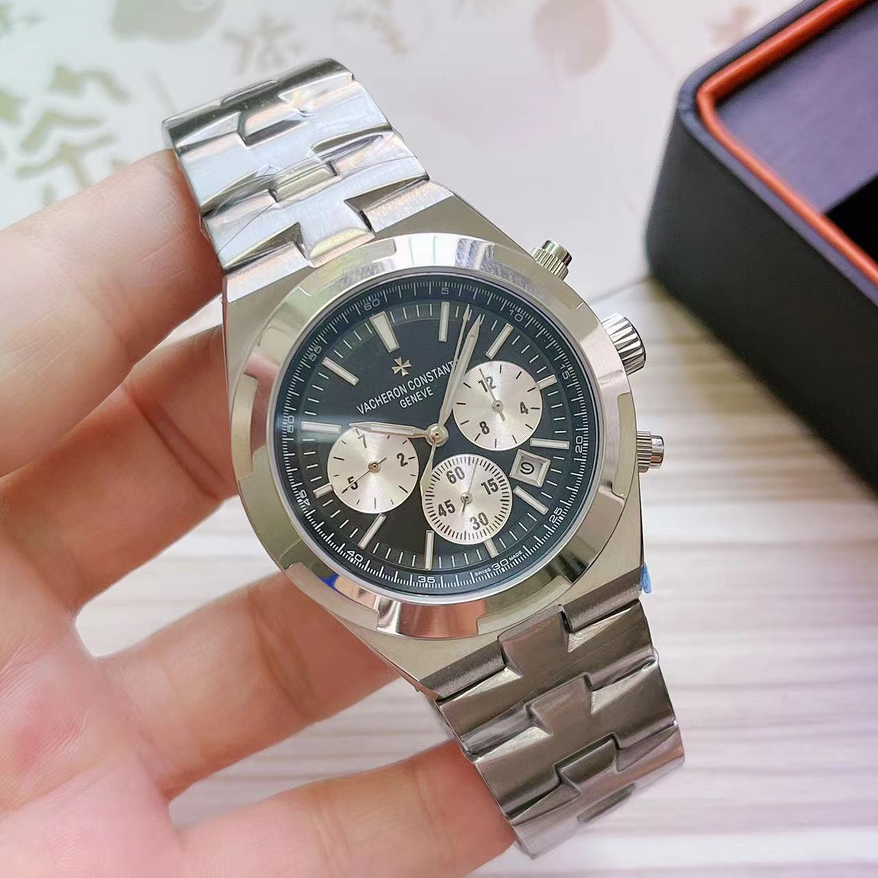 Replica Vacheron Constantin 904l Stainless Steel Automatic Machine Watch 40MM