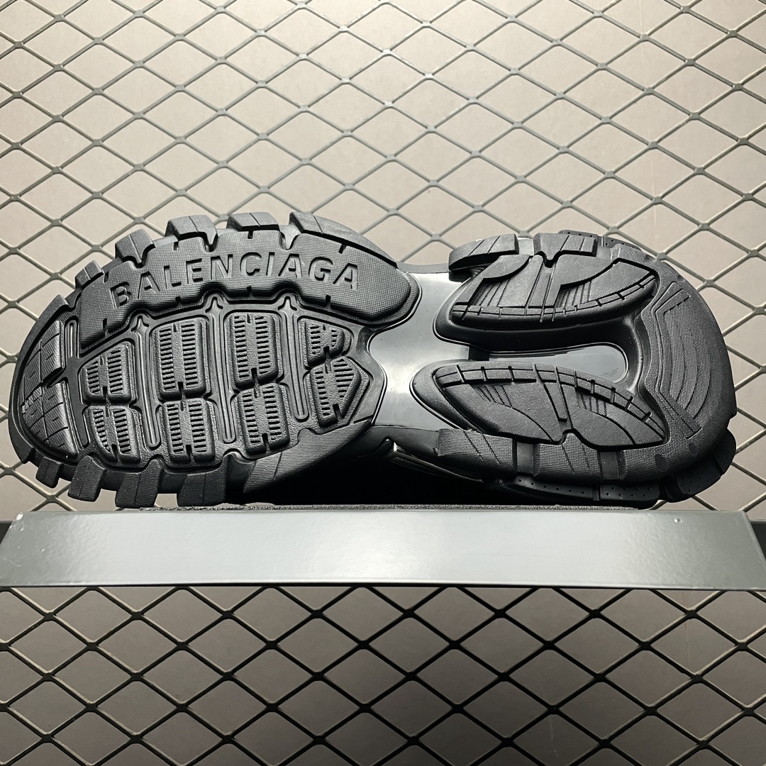 Replica Balenciaga Shoe Balenciaga Track 2 Open Sneaker Black Size 35-46