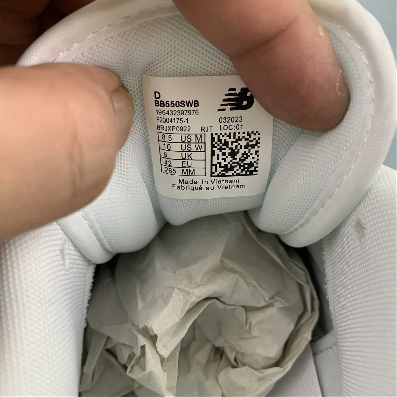 Replica New Balance Shoe New Balance NB550  BB550SWB  36-45