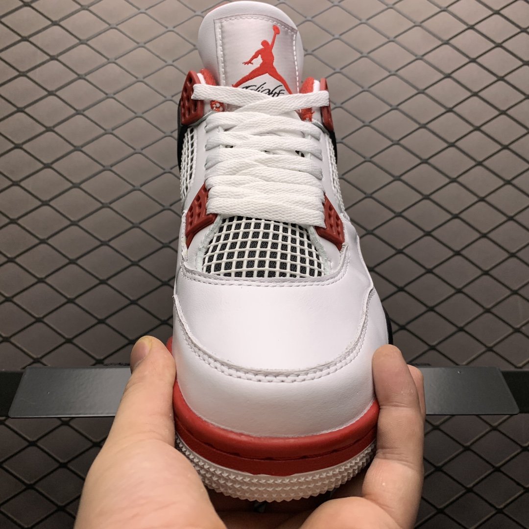 Replica Air Jordan Shoe Air Jordan 4 Fire Red AJ4 DC7770-160 40-47.5