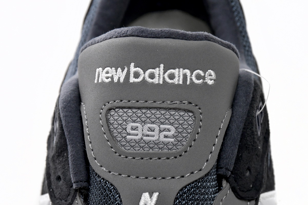Replica New Balance Shoe M992GG New Balance 992 Navy Grey