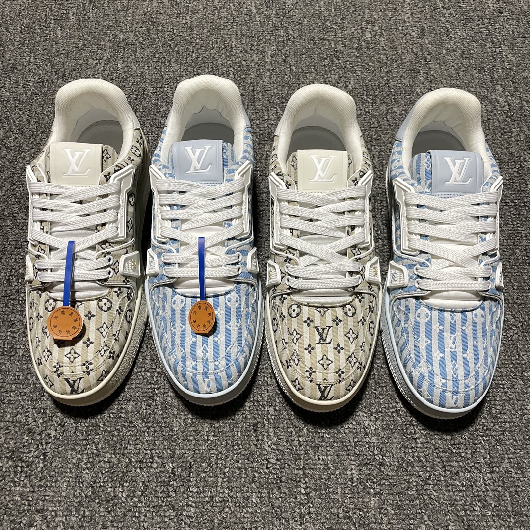 Replica Louis Vuitton Shoe Louis Vuitton LV Trainer 23S Size 38-45