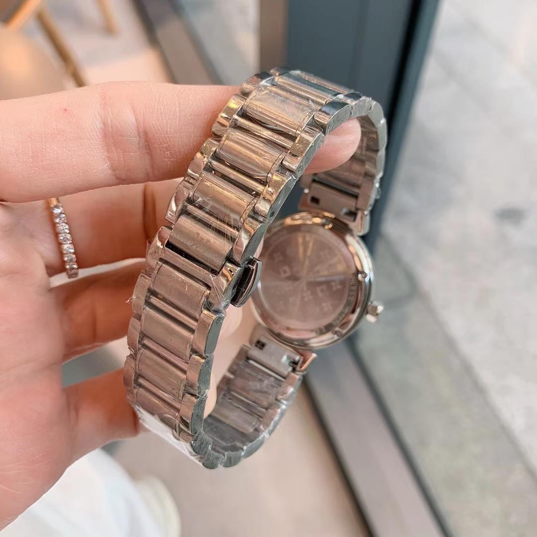 Replica LOUIS VUITTON LV 904l Stainless Steel Quartz Watch 33MM