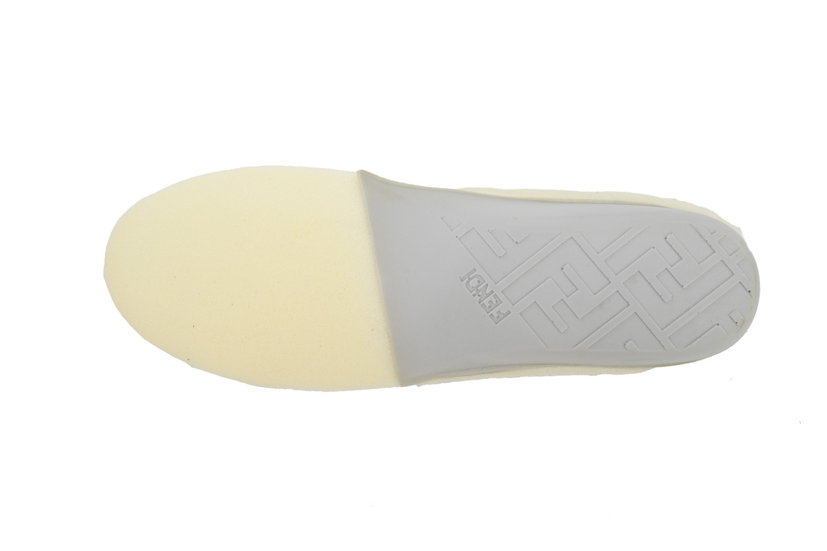 Replica Fendi Shoe Fendi Match White Yellow