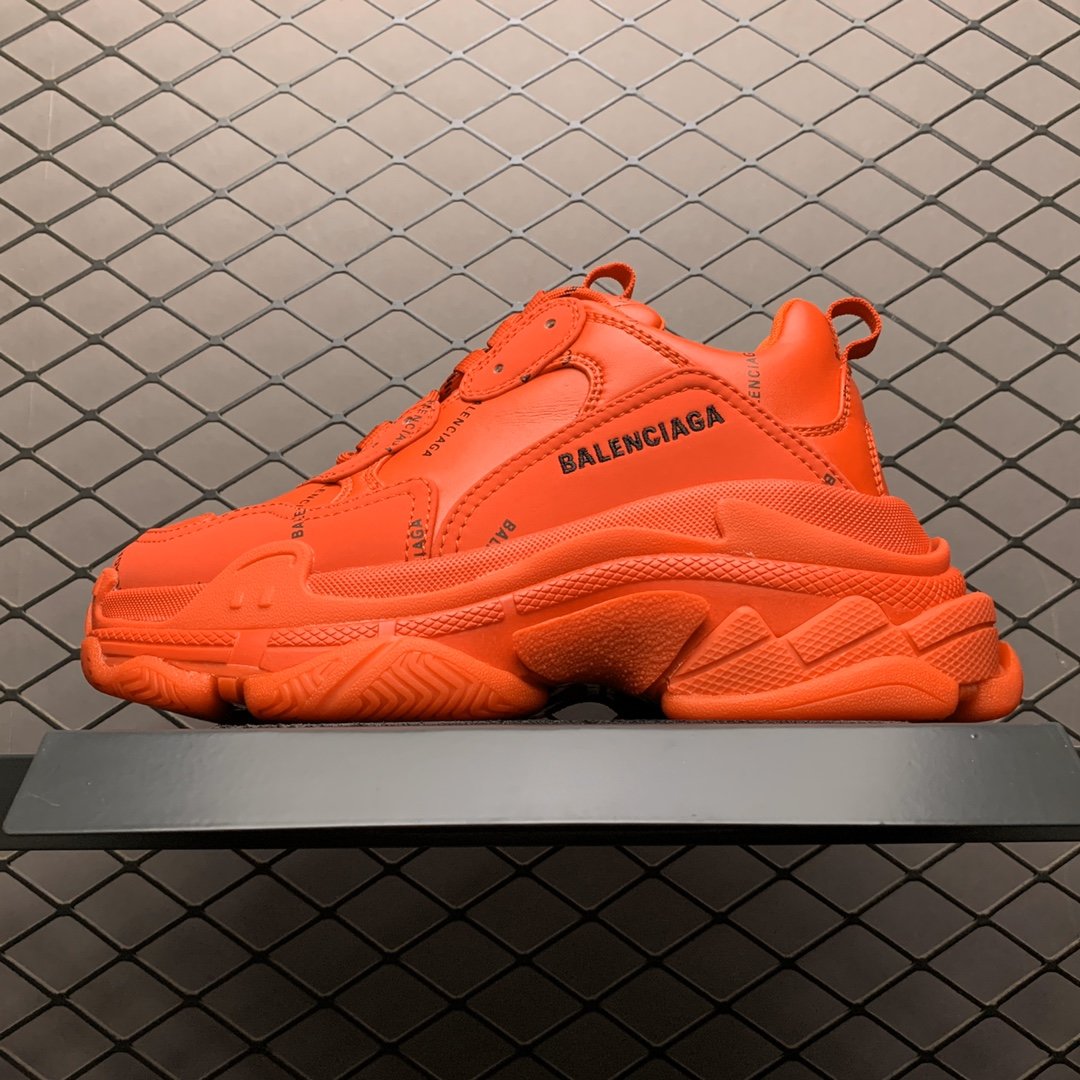 Replica Balenciaga Shoe Balenciaga Triple S Red Size 35-45