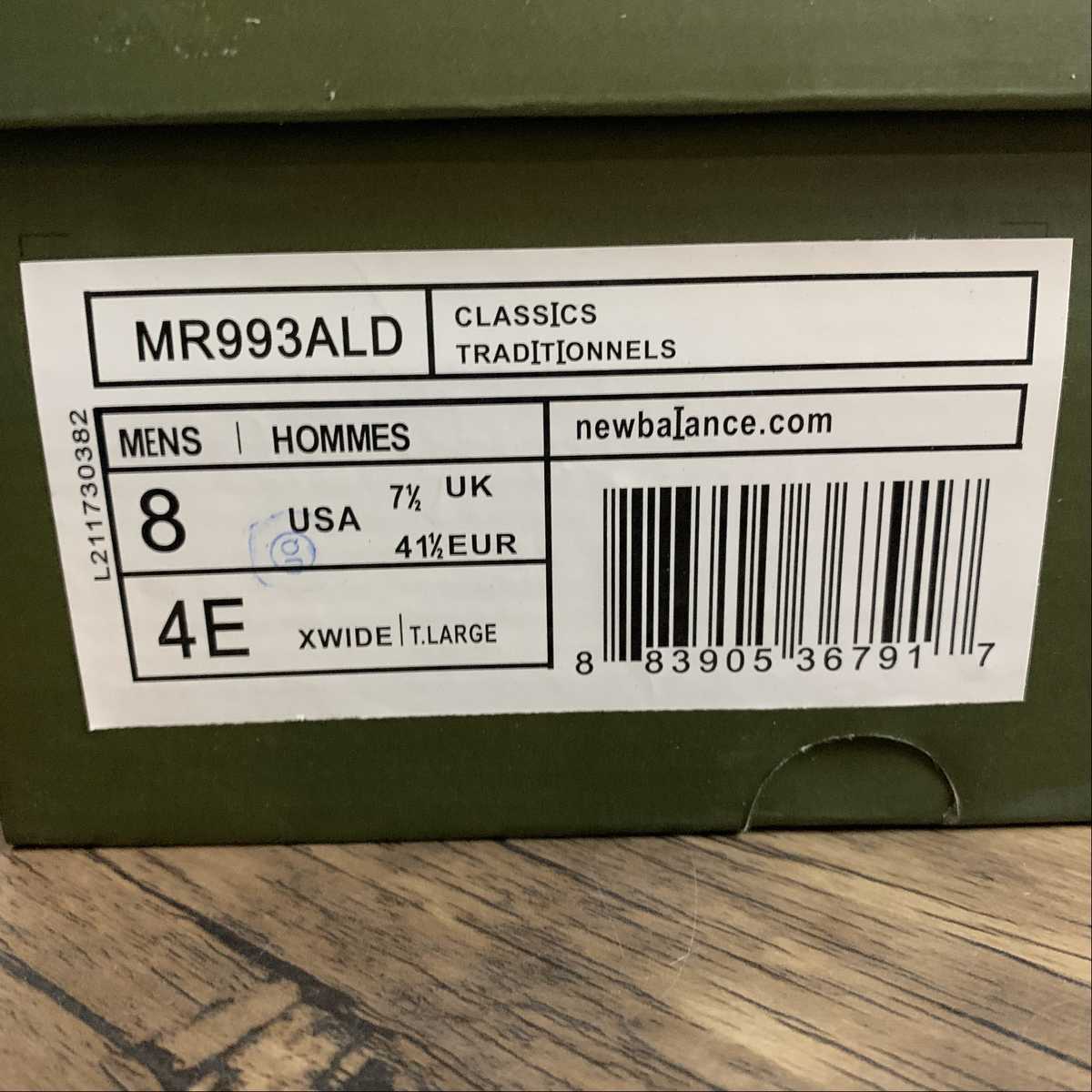 Replica New Balance Shoe New Balance NB993  MR993ALD  36-45