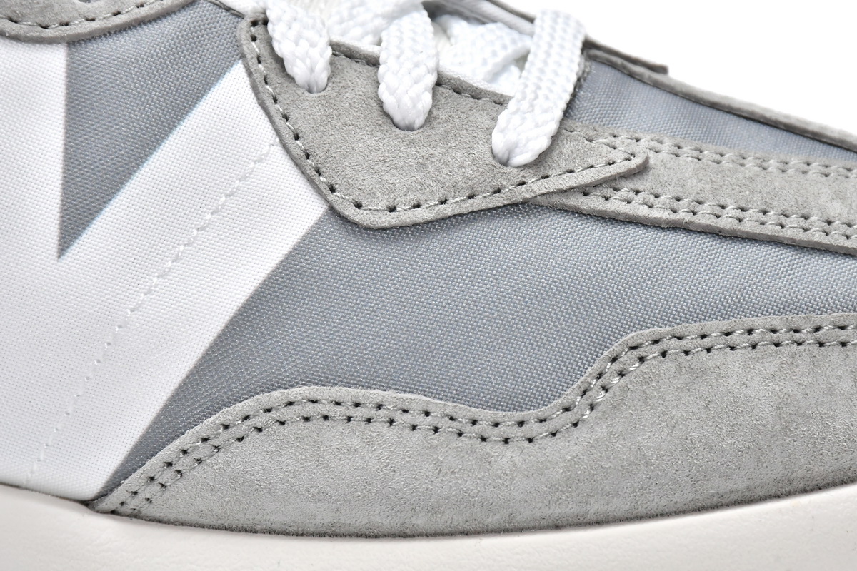 Replica New Balance Shoe MS327LAB New Balance 327 White Grey