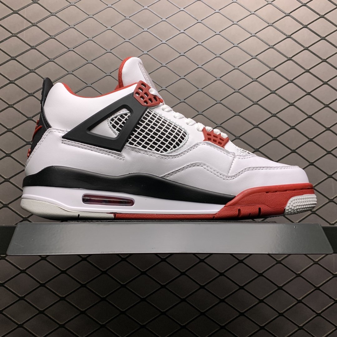 Replica Air Jordan Shoe Air Jordan 4 Fire Red AJ4 DC7770-160 40-47.5
