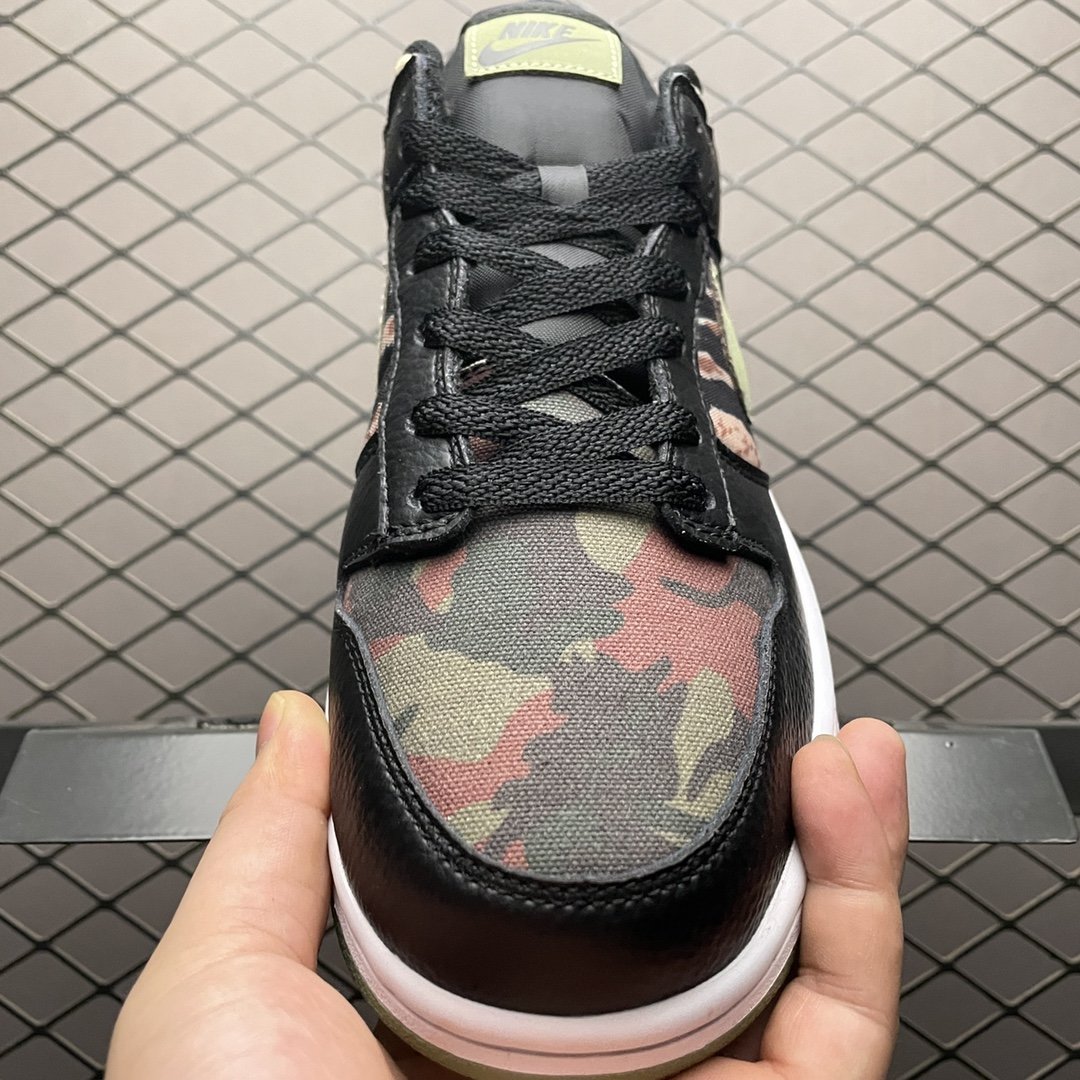 Replica Nike Dunk SB Shoe Nike Dunk LowBlack Multi Camo DH0957-001 36-46