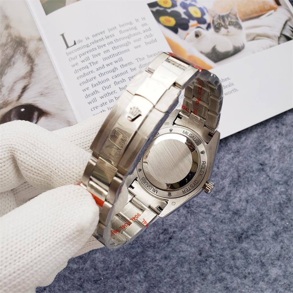 Replica Rolex Milgauss 904l Stainless Steel Automatic Mechanical Watch 40mm