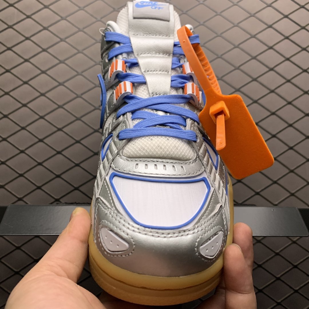 Replica OFF White Shoe Off-Whitex Nike Air Rubber Dunk University Blue CU6015-100 40