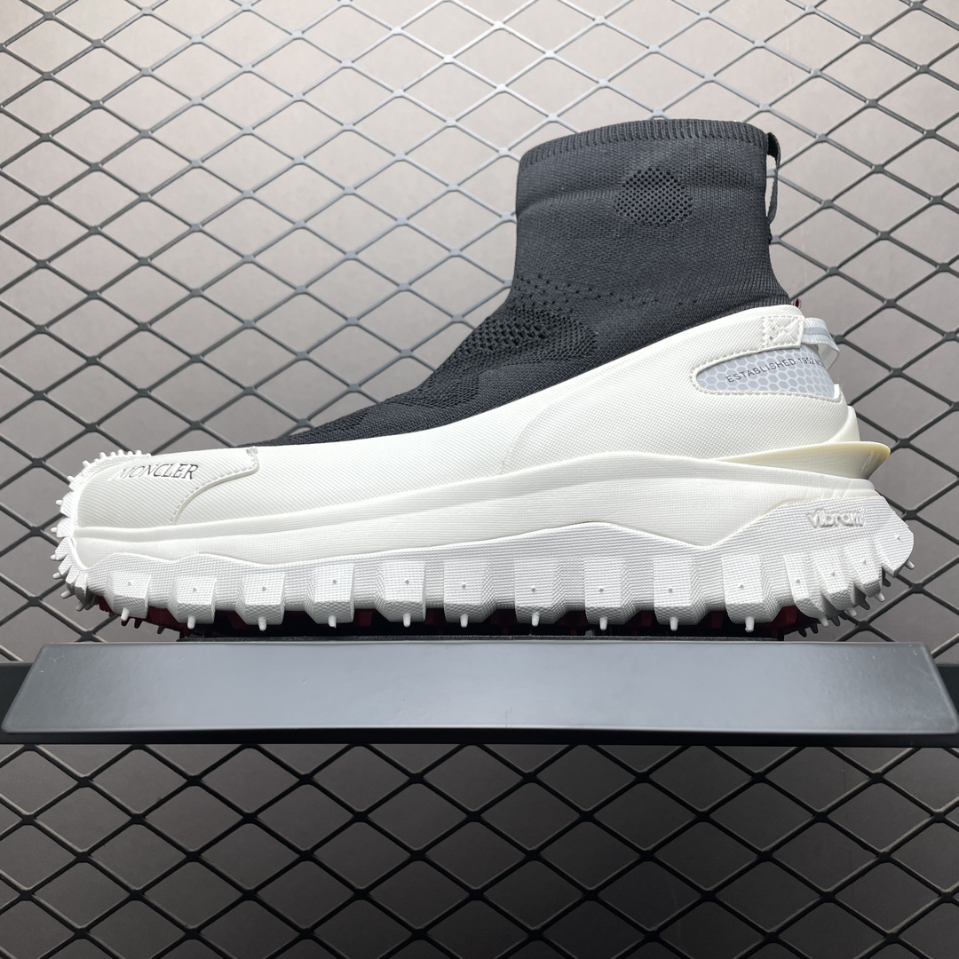 Replica Moncler Shoe Moncler Trailgrip high Size 36-46 white