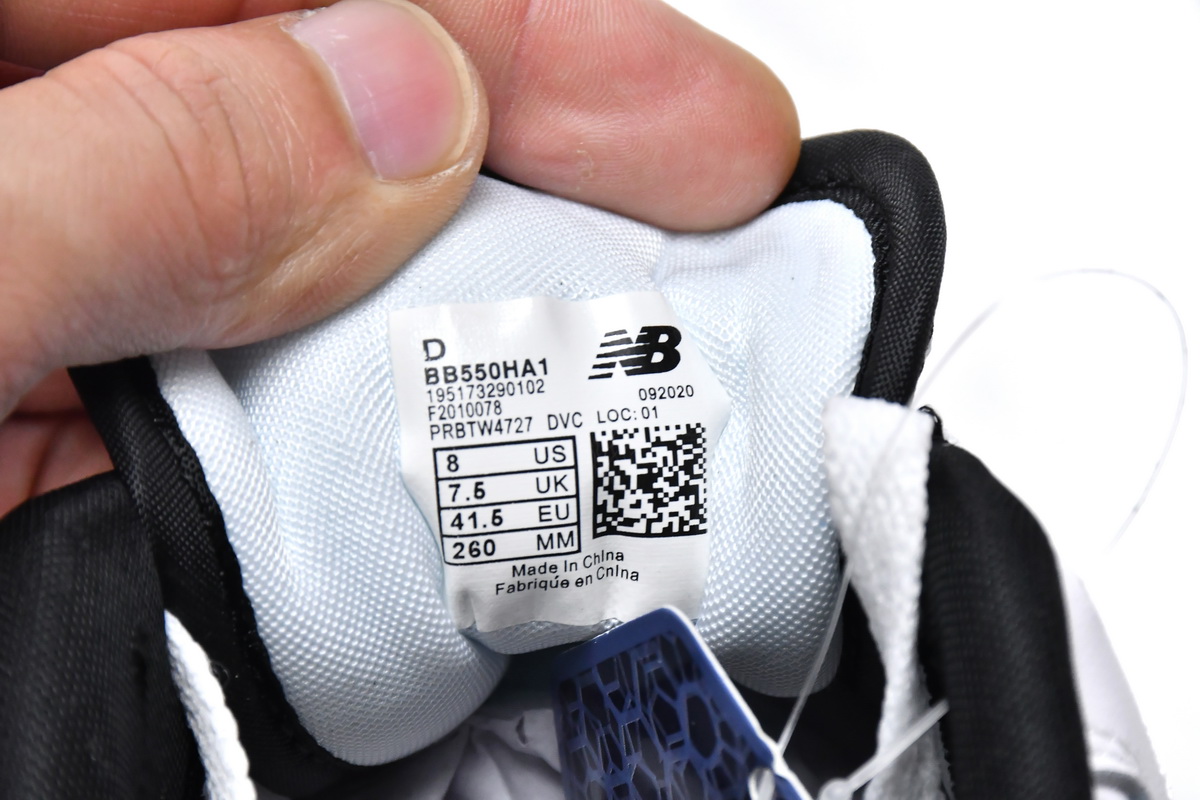 Replica New Balance Shoe BB550HA1 New Balance 550 Oreo
