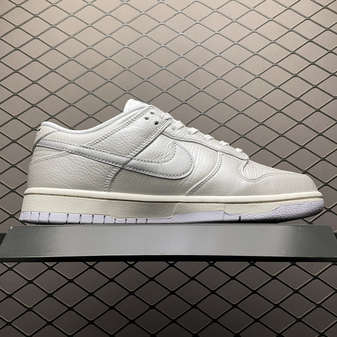 Replica Nike Dunk SB Shoe Nike Dunk Low Metallic Silver   DX3197-09