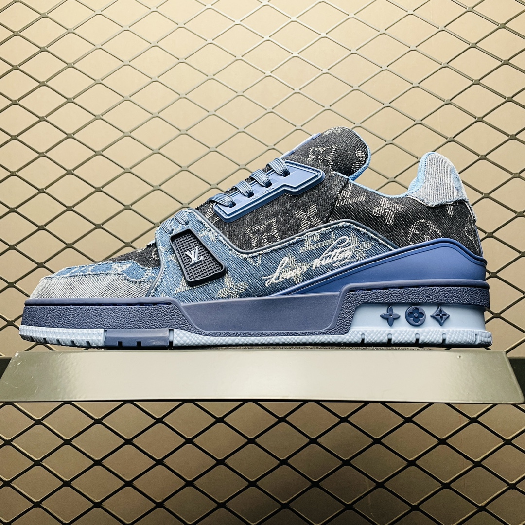 Replica Louis Vuitton Shoe Louis Vuitton LV Trainer Size 38-46C
