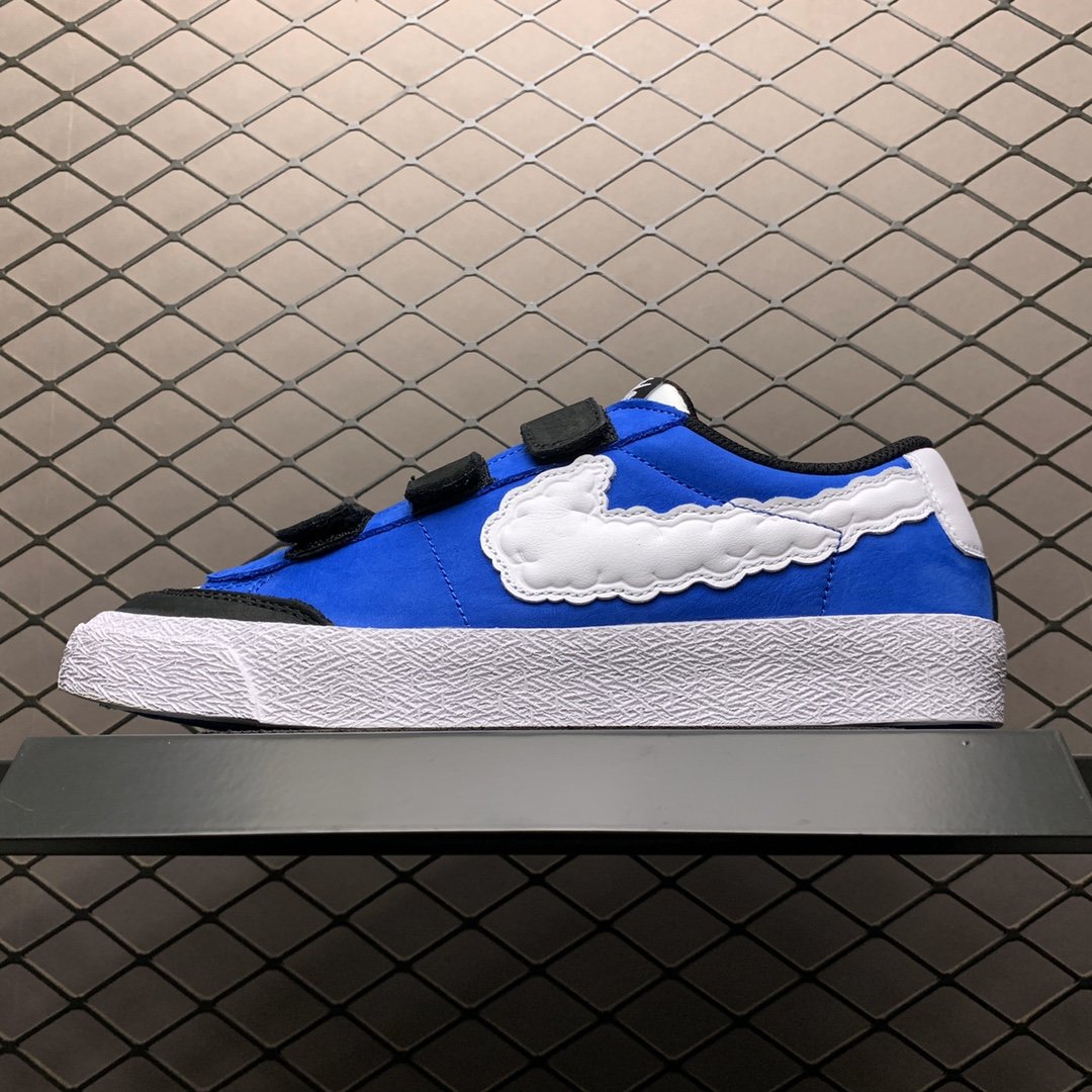 Replica Nike Shoe Kevin Bradley x Nike SB Blazer Low Heaven CT4594-400 Size 36-45